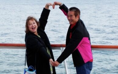 キャシー中島夫妻見出し
