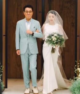 五木ひろし娘結婚式画像