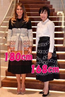 安倍昭恵メラニア