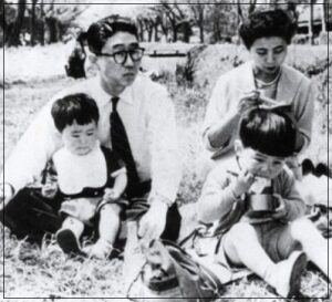 安倍晋三家族写真