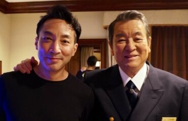 加山雄三と次男の親子ツーショット