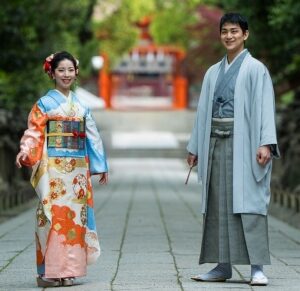 りくりゅう和服姿のツイート画像