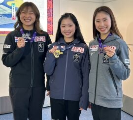 中井亜美金メダル