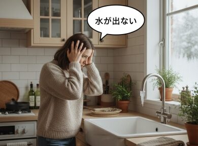 水道凍結水が出ない見出し