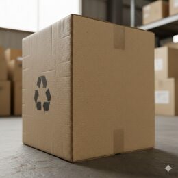 雪かき代用品段ボール