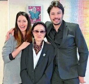 森英恵と孫森勉の画像