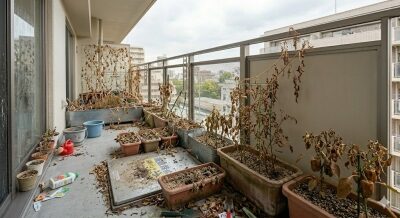 マンションベランダ家庭菜園が枯れる