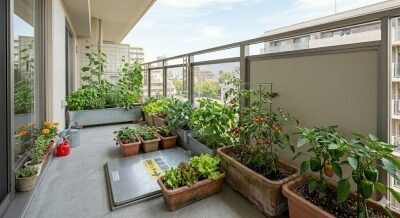 マンションベランダで家庭菜園画像見出し