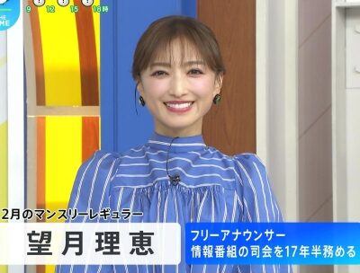 森泉の旦那・金子朋史の元嫁・望月理恵アナ