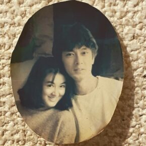 赤間麻里子夫ツーショット画像