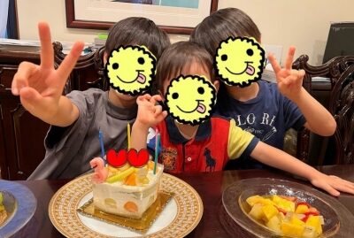 小倉優子子供は息子3人