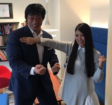 倉持明日香と小橋建太の画像